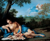 The Birth of Artemis and Apollo-Die Geburt des Apollo und der Diana by Marcantonio Franceschini, 1692-1709